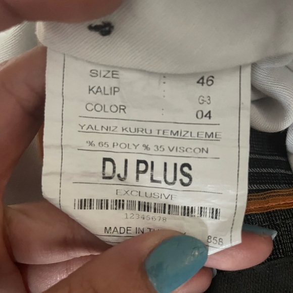 DJ PLUS DRESS PANTS - Picture 2 of 3